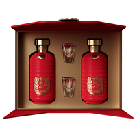 MOUTAI 茅台 全家福 中国红 53%vol 酱香型白酒 500ml*2瓶 礼盒装