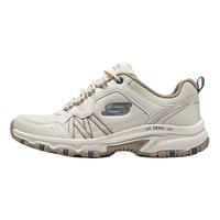 斯凯奇（Skechers）秋季月染女鞋轻质舒适运动透气户外鞋子潮流百搭 乳白色/OFWT 36
