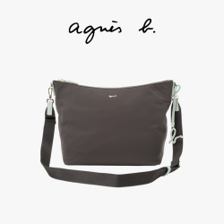 Agnès B. 经典系列 通用单肩包 O850VNS1