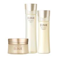 ELIXIR 怡丽丝尔 优悦活颜护肤套装 (滋润型弹润水170ml+滋润型弹润乳130ml+睡眠面膜105g)