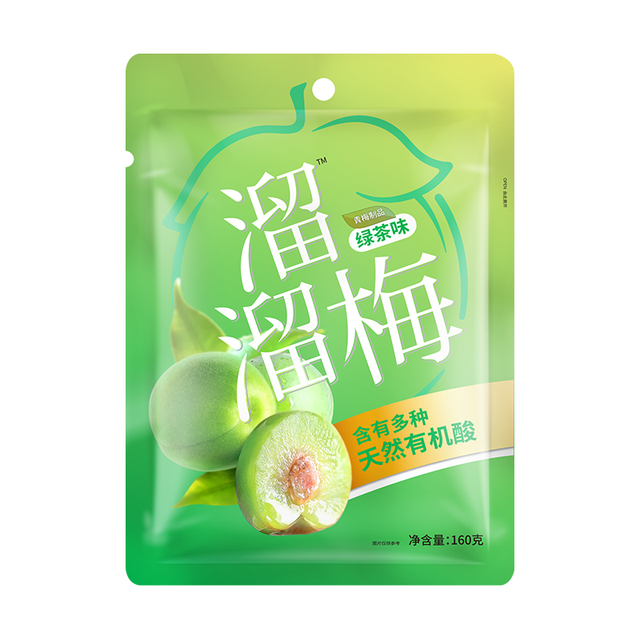 溜溜梅 都市系列 绿茶梅  200g以下 袋装 160g