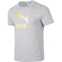 彪马（PUMA）男装 2023夏季新款运动服潮流时尚休闲舒适透气短袖针织圆领T恤 671602-02/舒适全棉/大logo M(175/96A)