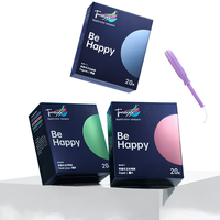 Tmaxx 体美丝 长导管式卫生棉 普通流量型 20支