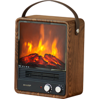 SHARP 夏普 HX-AM204A-M 暖风机 深木纹色