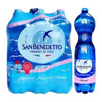 SAN BENEDETTO 天然矿泉水1.5L大瓶阿尔卑斯山脉矿物质水 无气 1.5L*12瓶