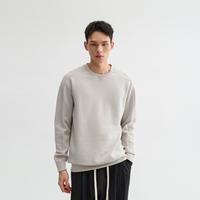 CHINISM 男士圆领卫衣 宽松套头上衣