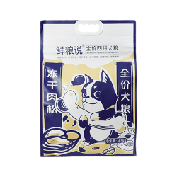 鲜粮说 全价多拼冻干狗粮幼成犬泰迪拉布拉多大小型犬通用9斤