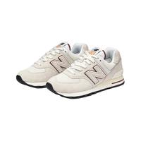NEW BALANCE NB官方23新款男鞋女鞋574系列潮流百搭拼接休闲鞋 浅米色 U574OP2 38(脚长23.5cm)