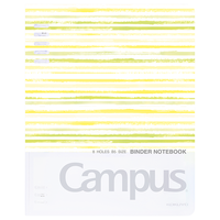 KOKUYO 国誉 Campus系列 WSG-RUDP11Y B5活页笔记本 水彩絮语款 黄色 单本装