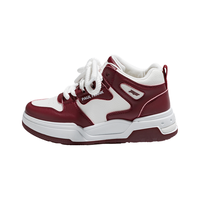 【加绒可选男女同款】小白鞋2024秋季百搭高帮板鞋二棉鞋