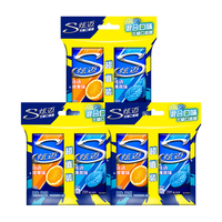 Stride 炫迈 无糖口香糖28片6盒装 薄荷鲜果双口味组合装 休闲零食糖果302.4g