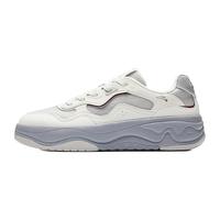 安踏海草2.0丨休闲低帮潮流板鞋男2025夏季透气舒适运动鞋子 积云灰/象牙白-4 40.5