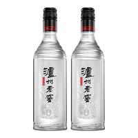 泸州老窖 二曲 黑盖 42%vol 浓香型白酒 250ml*2瓶 双支装