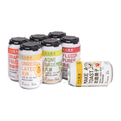 大九酿造 全家福国产精酿啤酒果酒组合经典果泥西柚小麦ipa330ml*6罐（无序/山野/西柚/流体/就酱/九窨）