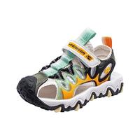 哈比熊男童包头凉鞋2025夏季百搭轻便沙滩鞋女孩洋气舒适防滑