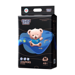 Classic Teddy 婴儿纸尿裤 M48片