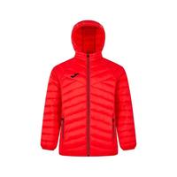 JOMA 荷马运动棉服外套男秋冬季防风保暖棉夹克连帽开衫外套上衣 红 L