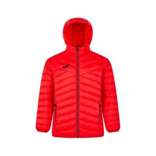 JOMA 荷马运动棉服外套男秋冬季防风保暖棉夹克连帽开衫外套上衣 红 L