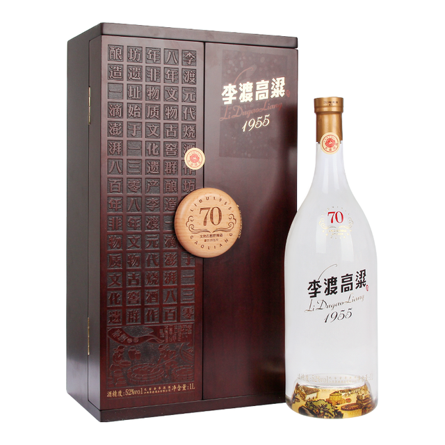 李渡高粱1955纪念酒52%vol 白酒1000ml 礼盒装【报价价格评测怎么样