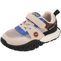 天美意(TEENMIX)天美意童鞋儿童运动鞋2024夏季女童透气阿甘网鞋小孩休闲鞋潮 米色 单层 26码