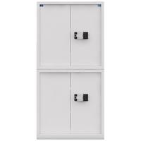 虎牌1850型国保密码锁电子保密柜资料档案存储 大型密码锁双节钢制办公文件柜 无需钥匙