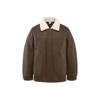  Semir/森马 撞色拼接 男士羽绒服 毛领