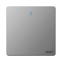 CHNT 正泰 NEW6C 五孔插座 幻银灰 十只装