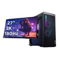 联想(Lenovo)拯救者刃7000K 2023游戏电脑主机(13代i7-13700KF RTX3060Ti 8GB显卡 16G 512G)27英寸2k电竞屏