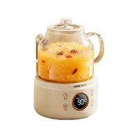 AUX/奥克斯 全玻璃0胶水0涂层0金属 养生壶 1.2L