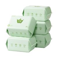 子初 母婴级干湿两用洗脸巾80抽*5包