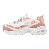 斯凯奇(Skechers)小冰熊丨老爹鞋女百搭厚底熊猫鞋 896209-CRL 草莓气泡冰 37