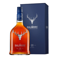 大摩(DALMORE)融盛洋酒 帝摩大摩(DALMORE)12年15年18年四五重奏雪茄桶威士忌 大摩18年700ml-磨码