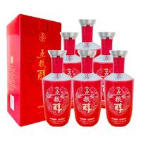 WULIANGYE 五粮液 五粮醇·红装 50%vol 浓香型白酒 500ml*6瓶 整箱装