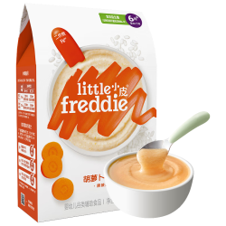 LittleFreddie Little Freddie）米粉高铁双有机 婴儿宝宝辅食新鲜低敏米糊6到12个月以上 【6月