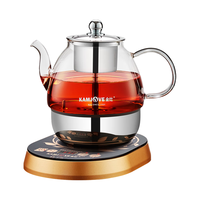 KAMJOVE/金灶 A-99 蒸汽喷淋式自动煮茶器 电茶炉黑 0.8L
