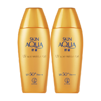 曼秀雷敦 Mentholatum新碧小金帽防晒霜清透水润不粘腻旅游露营通勤80g*2支