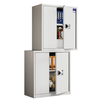 中伟电子保密柜档案柜资料柜加厚钢板保险柜密码锁钢制保险柜办公柜国宝电子锁分体双节文件柜