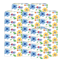 心相印抽纸家用餐巾纸抽取式面巾纸实惠装卫生纸可湿水婴儿纸巾母婴适用 3层 100抽*6包