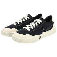 FILA FUSION斐乐潮牌女鞋POP II滑板生活鞋2024休闲帆布鞋