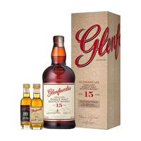 格兰花格(Glenfarclas)格兰花格10-15年/105桶单一麦芽威士忌洋酒礼盒保税发货 格兰花格15年礼盒装