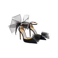 JIMMY CHOO AVERLY 100 蝴蝶结尖头高跟鞋 35