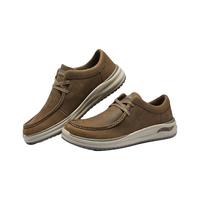 斯凯奇（Skechers）秋季乐福鞋一脚蹬懒人鞋百搭休闲鞋男鞋204795 沙漠色3974 42.5 