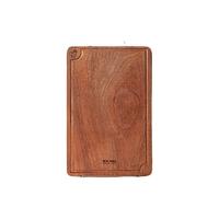 KANDA 神田 黑檀木菜板抗菌砧板双面加厚剁骨案板家用水果面板整木切肉板 抗菌黑金檀木砧板400*260*25mm