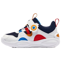 乔丹（QIAODAN）儿童鞋男童春秋款男女宝宝软底学步鞋婴儿机能鞋-27 沉静蓝/乔丹白