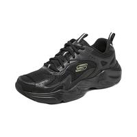 斯凯奇（Skechers）2023夏复古拼接老爹鞋男款透气轻质894270 全黑色/BBK 39.00 