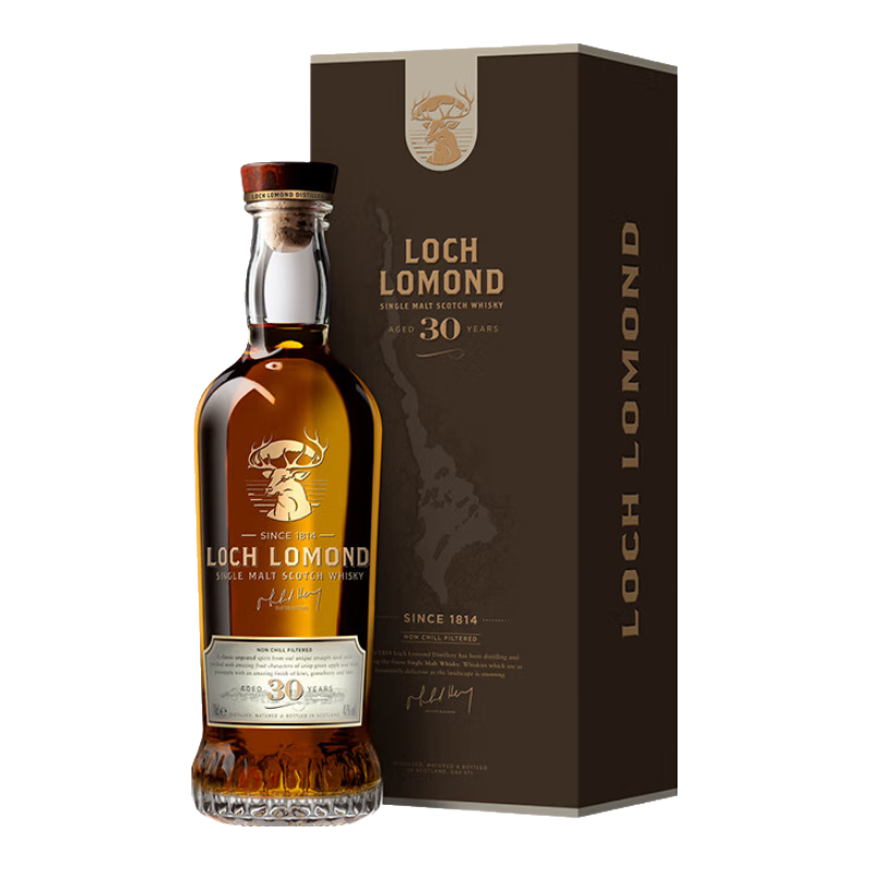 Loch Lomond罗曼湖30年苏格兰单一麦芽威士忌whisky英国洋酒烈酒700ml
