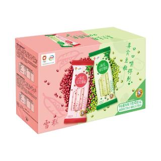 偏爱 雪糕 2口味 75g*6支*2盒（红豆味75g*6支+绿豆味75g*6支）