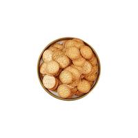 江顺咸蛋黄饼干单独小包装海盐日式小圆饼儿童手指饼老式怀旧零食