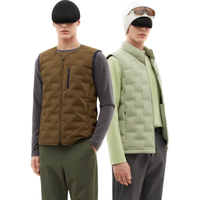 Bananain 蕉内 氢气502A男士羽绒背心羽绒服轻薄防风防水 10110470021v2 V领款 暮夜蓝 XL