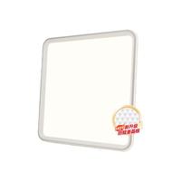 TCL照明 LED吸顶灯餐厅灯卧室灯现代简约中山灯具耀阳86W方三色调光 40cm方形卧室灯86W/三段调色